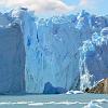 Icy colors of the Viedma Glacier in Argentina